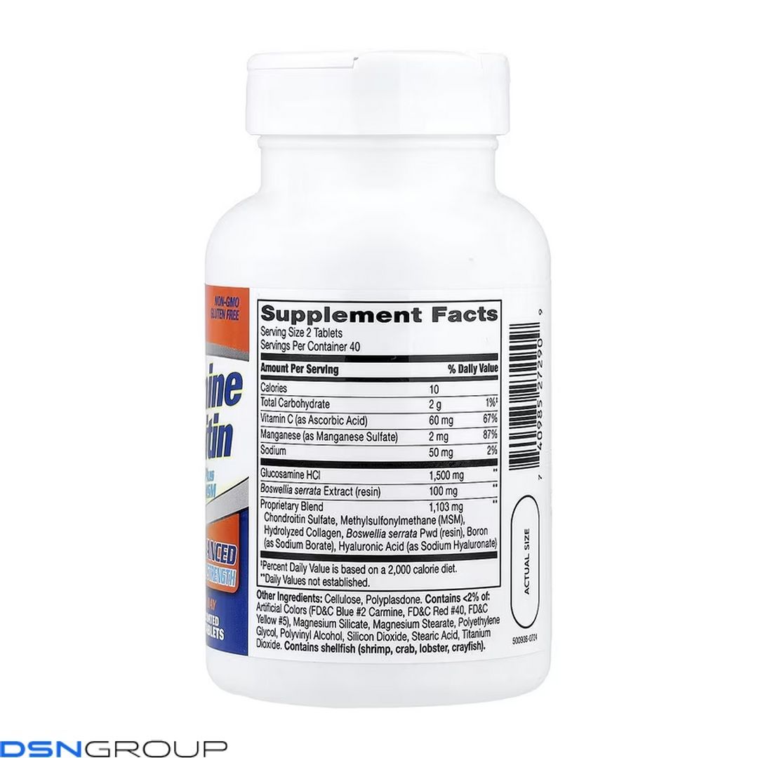 Glucosamine Chondroitin Complex Triple - 80 tabs