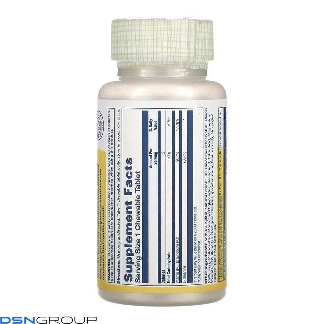 L-Theanine 200mg - 30 chewables