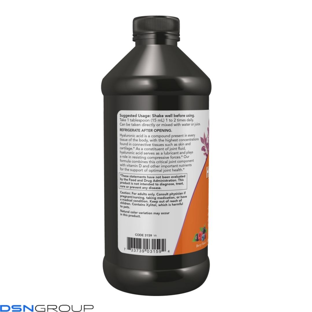 Liquid Hyaluronic Acid - 473 ml Berry