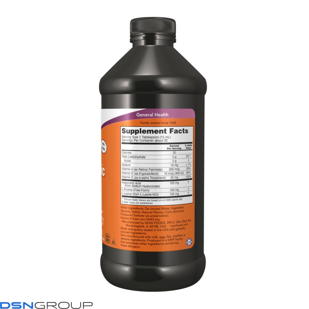 Liquid Hyaluronic Acid - 473 ml Berry
