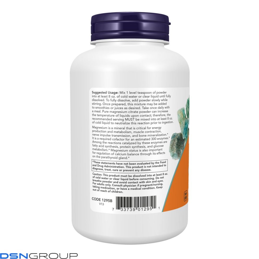 Magnesium Citrate Powder - 8 oz