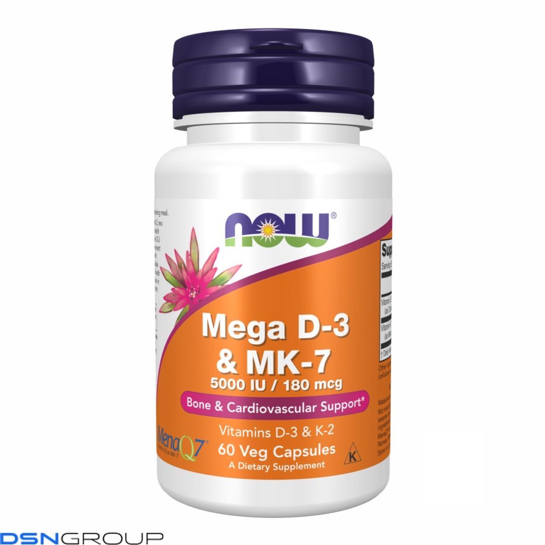 MEGA D-3 & MK-7 - 60 vcaps 2022-09-1193 фото MEGA D-3 & MK-7 - 60 vcaps