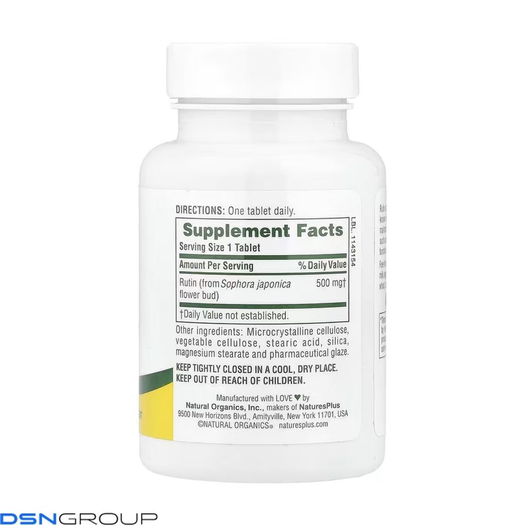 Rutin 500mg - 60 tabs