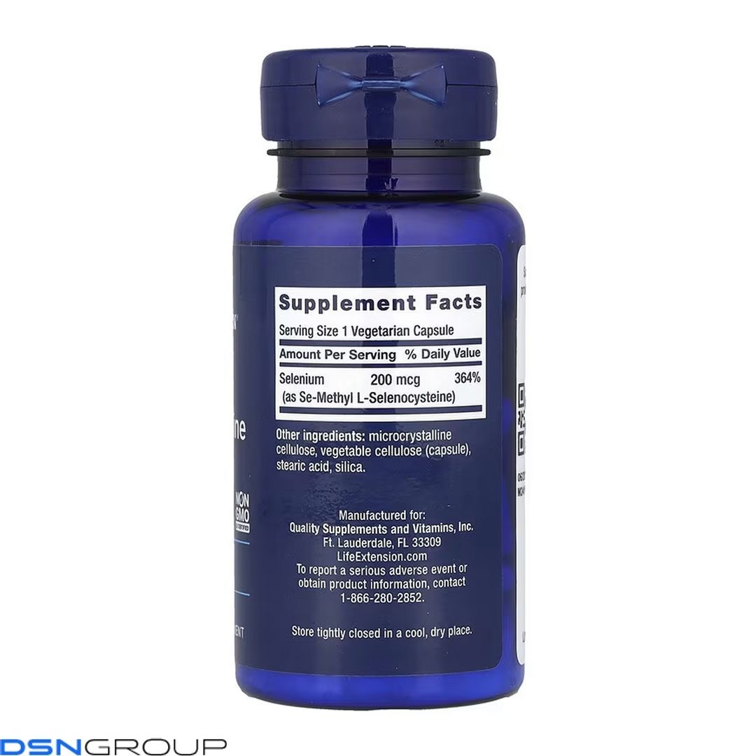 Se-Methyl L-Selenocysteine 200 mcg - 90 vcaps
