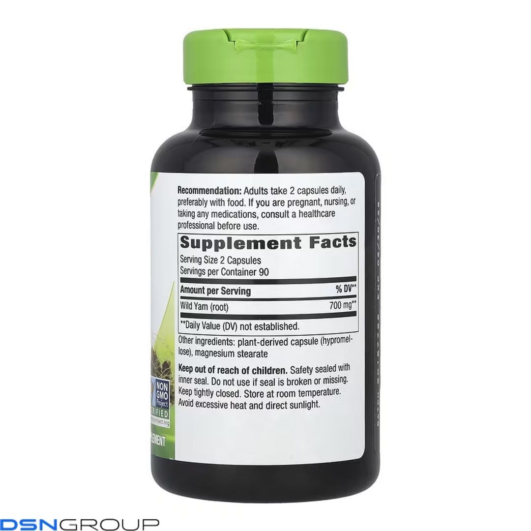 Wild Yam - 180 vcaps