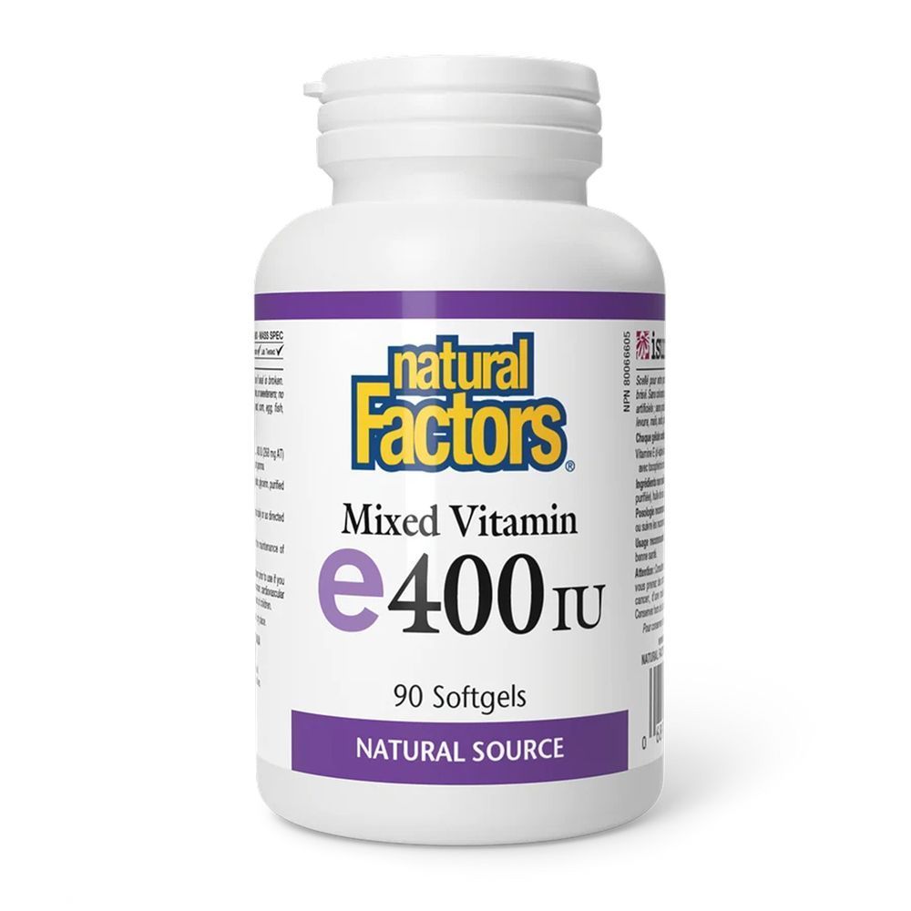 Mixed Vitamin E 268 mg (400 IU) - 90 softgels