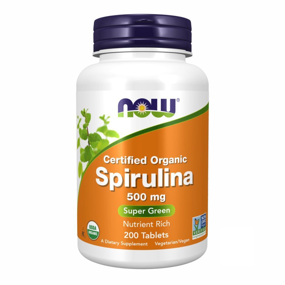 (12.02 Ожидание) Spirulina 500 mg - 200 tabs