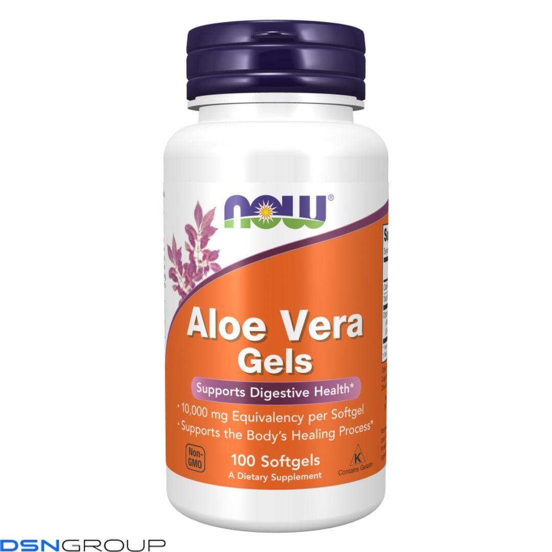 Aloe Vera Gels - 100 softgels 100-17-9343729-20 фото Aloe Vera Gels - 100 softgels