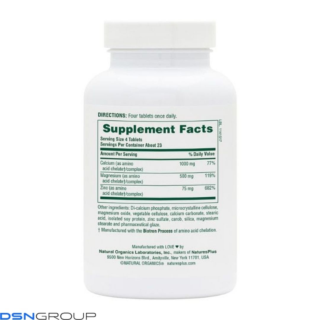 Cal/Mag/Zinc - 90 tabs