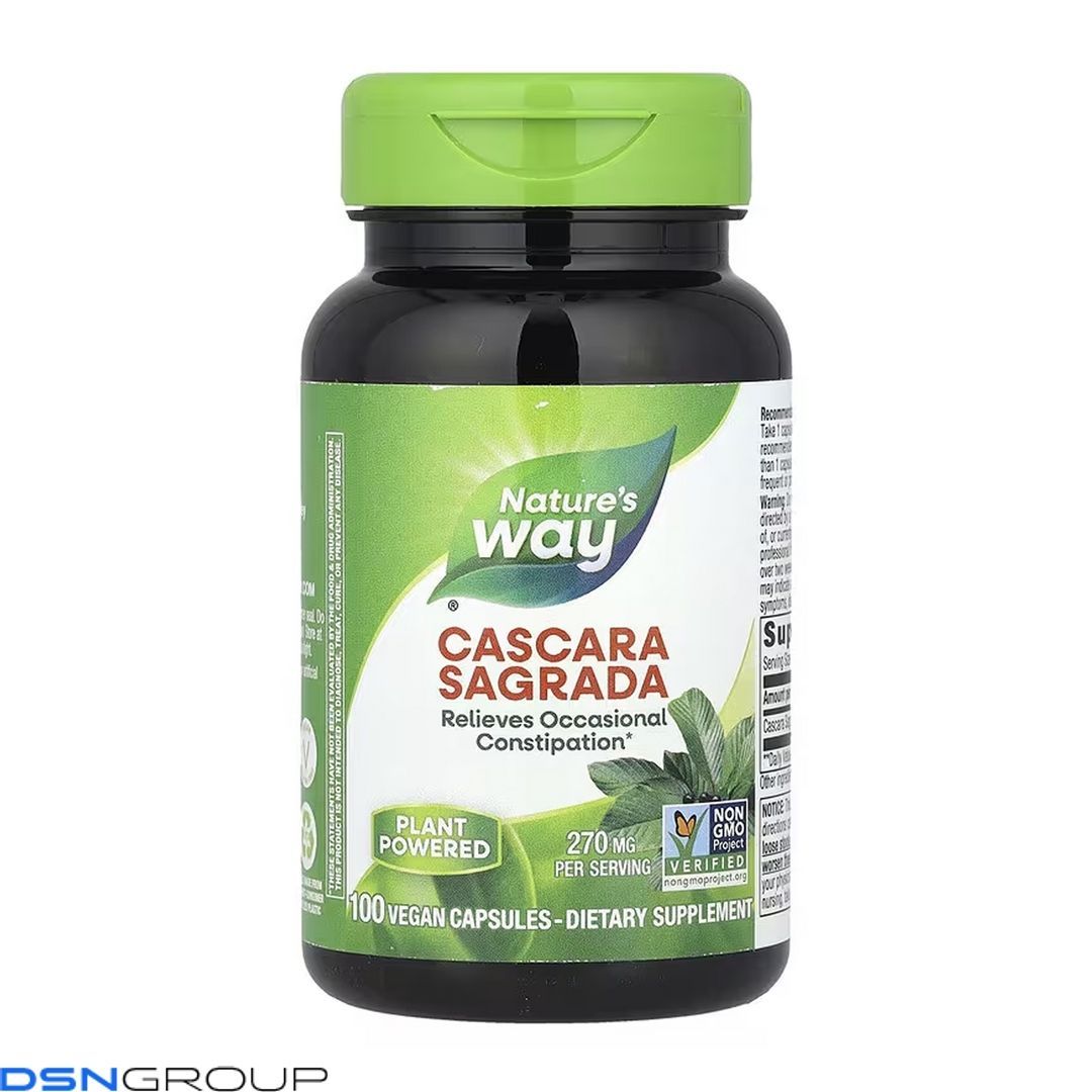 Cascara Sagrada - 100 vcaps 2023-10-6407 фото Cascara Sagrada - 100 vcaps