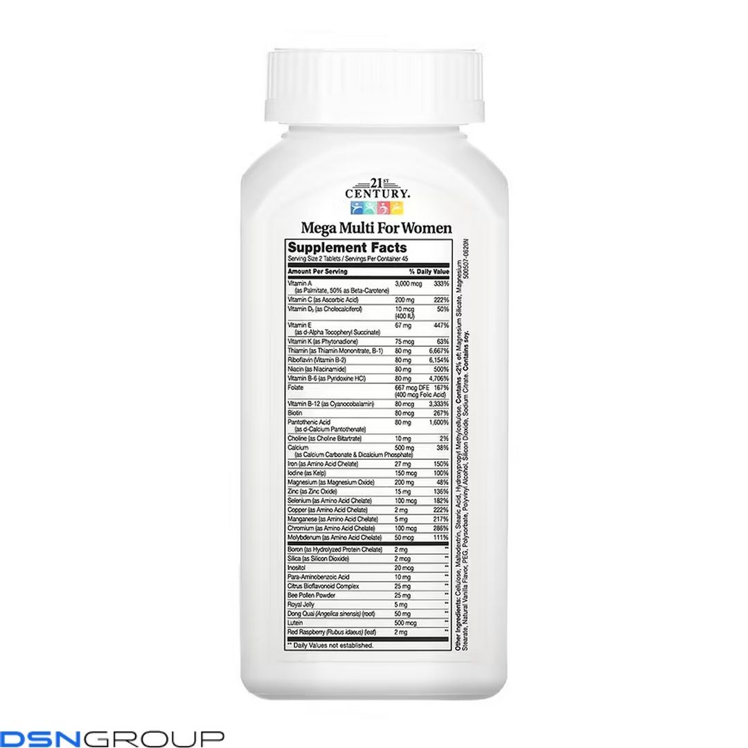 Mega Multi For Women - 90 tabs
