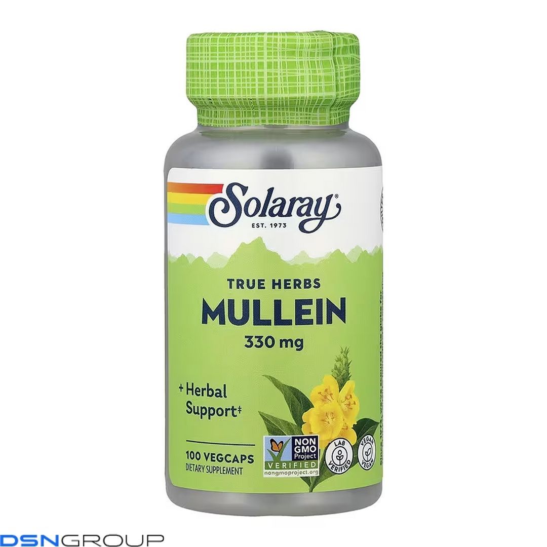 Mullein Leaf 330mg - 100 vcaps 2023-10-6980 фото Mullein Leaf 330mg - 100 vcaps