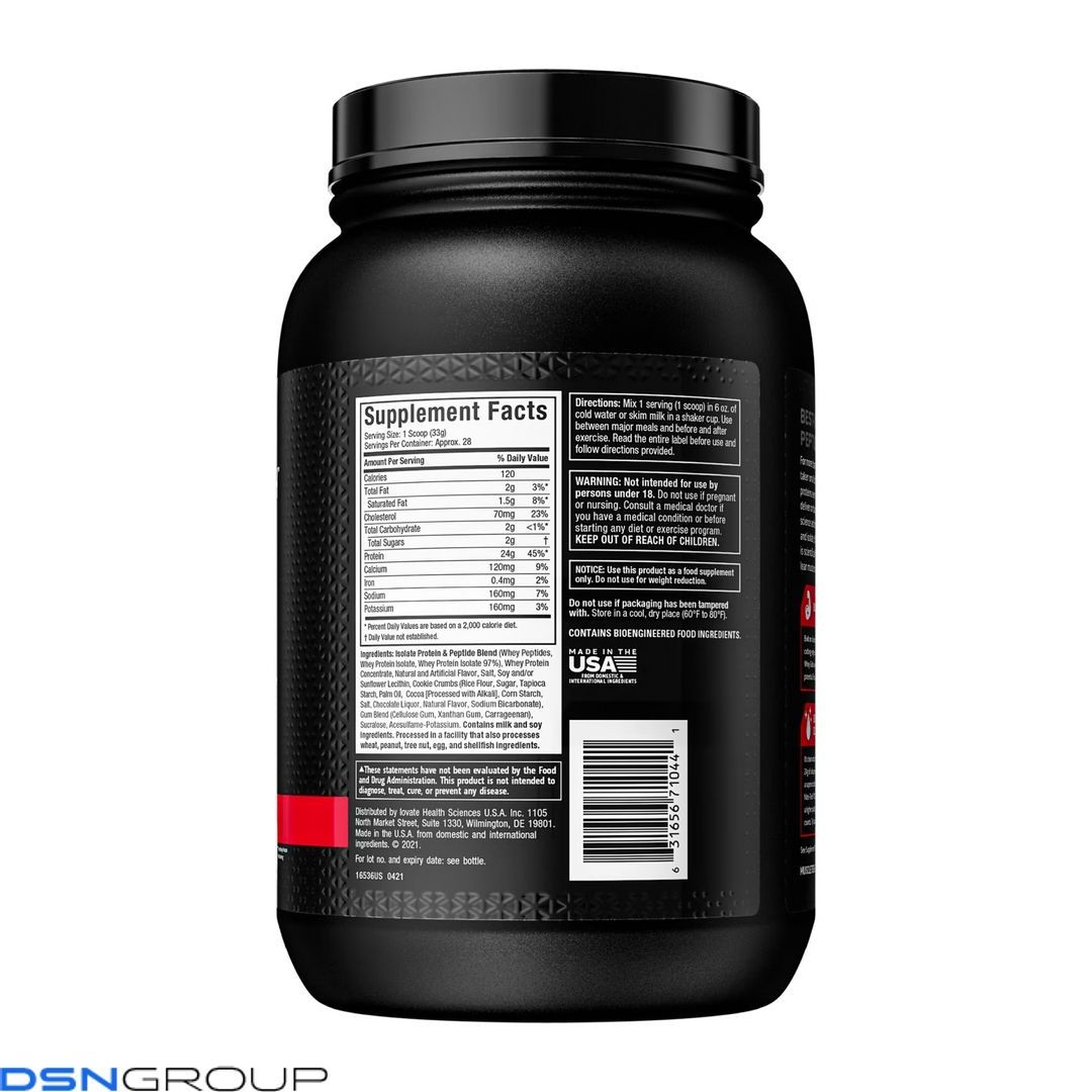 Nitro Tech 100% Whey Gold - 908g Cookies and Cream