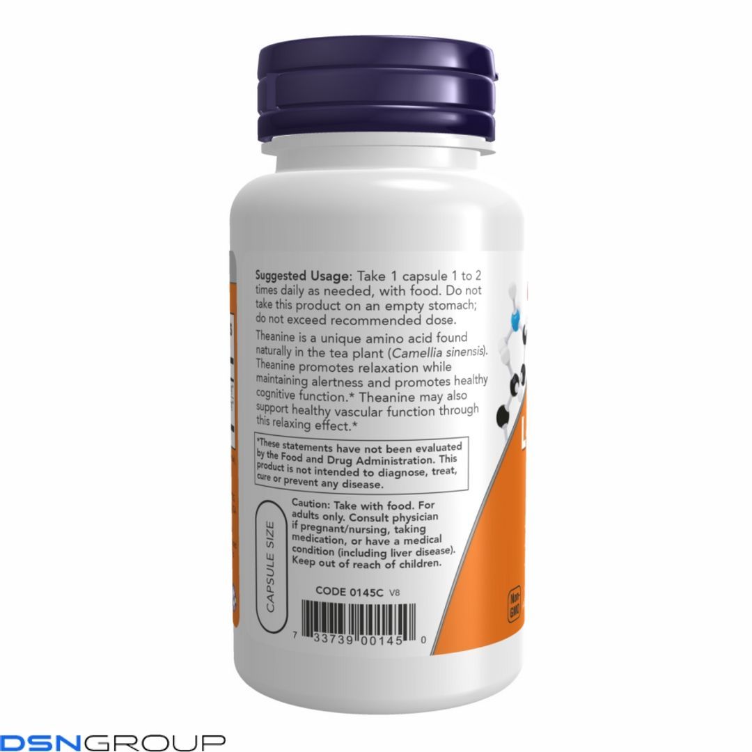 L-Theanine 100mg - 90 vcaps