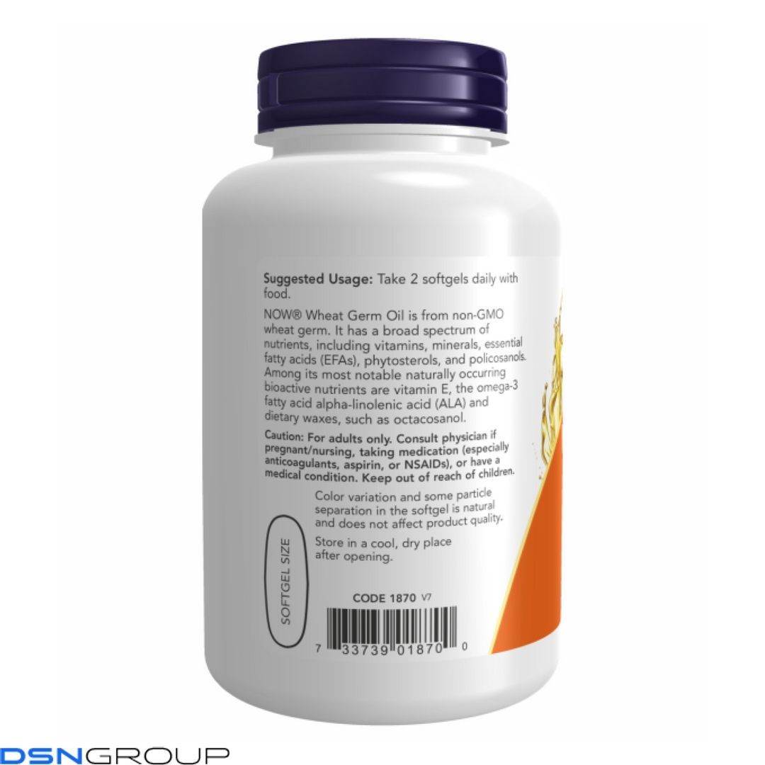 Wheat Germ Oil 1130mg - 100 sgels