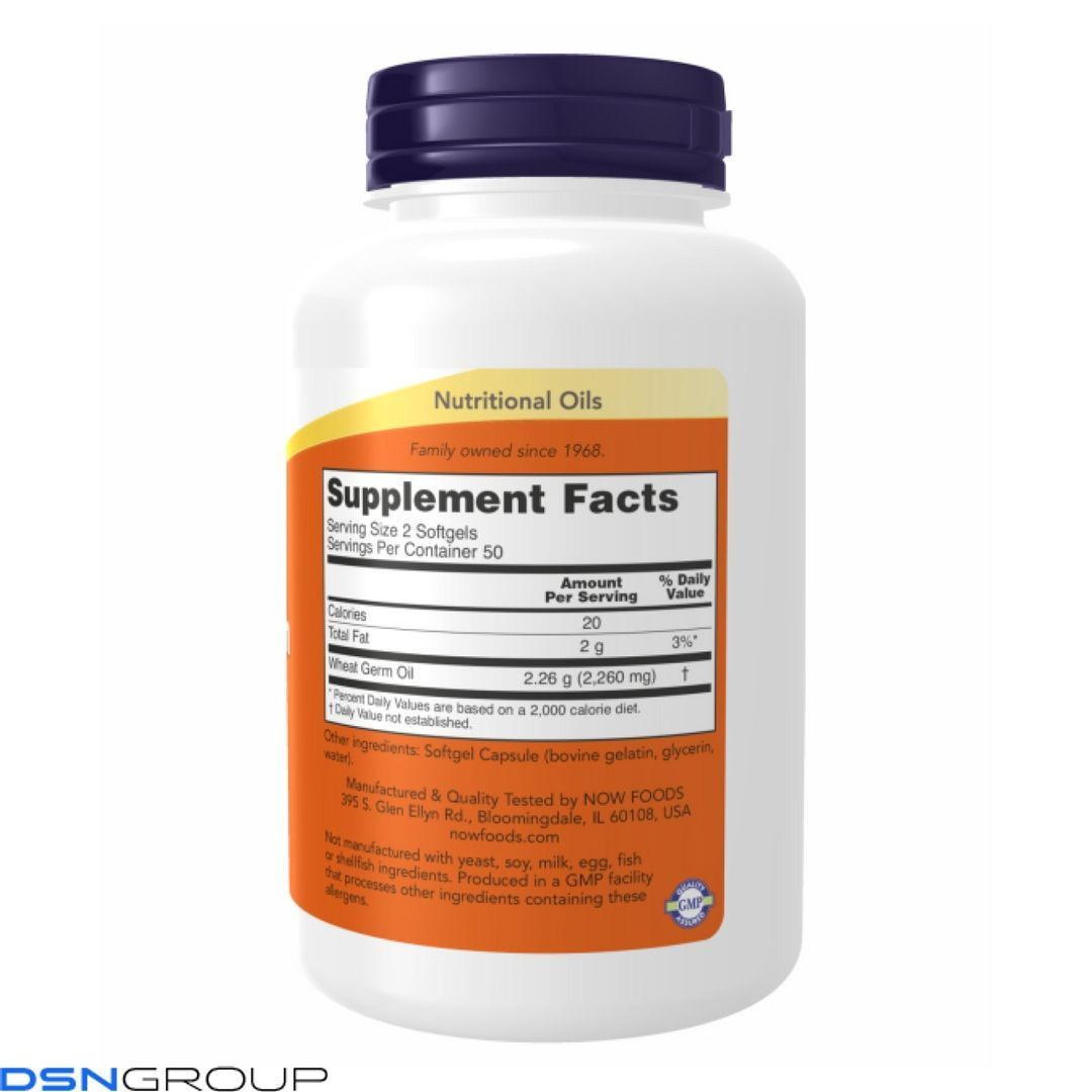 Wheat Germ Oil 1130mg - 100 sgels