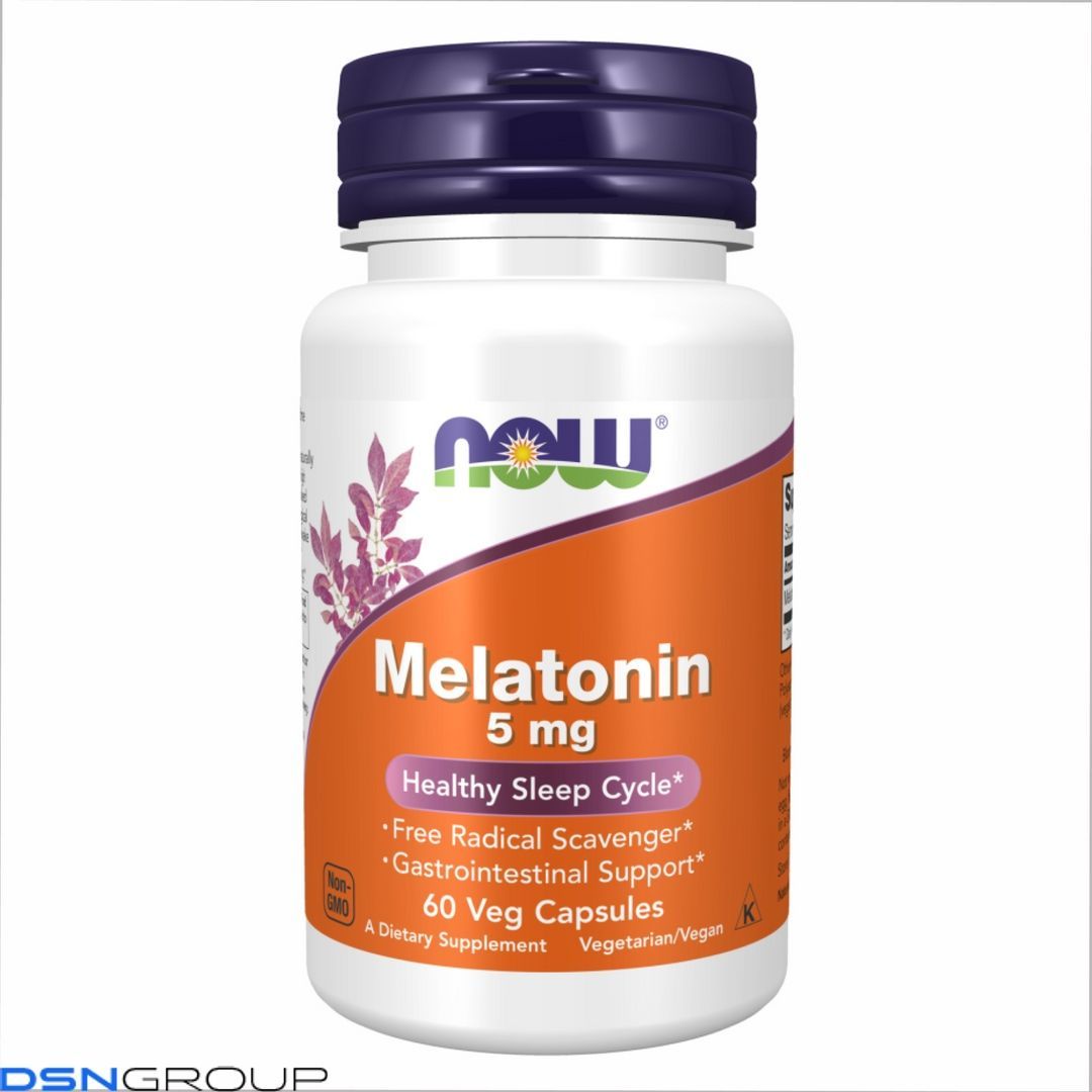 (12.02 Очікування) Melatonin 5 mg - 60 vcaps pre_100-95-2342189-20 фото (12.02 Очікування) Melatonin 5 mg - 60 vcaps