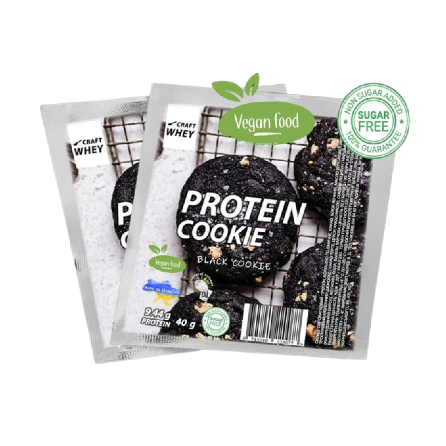 Протеїнове печиво Craft Whey Protein Cookie Black, 40 г
