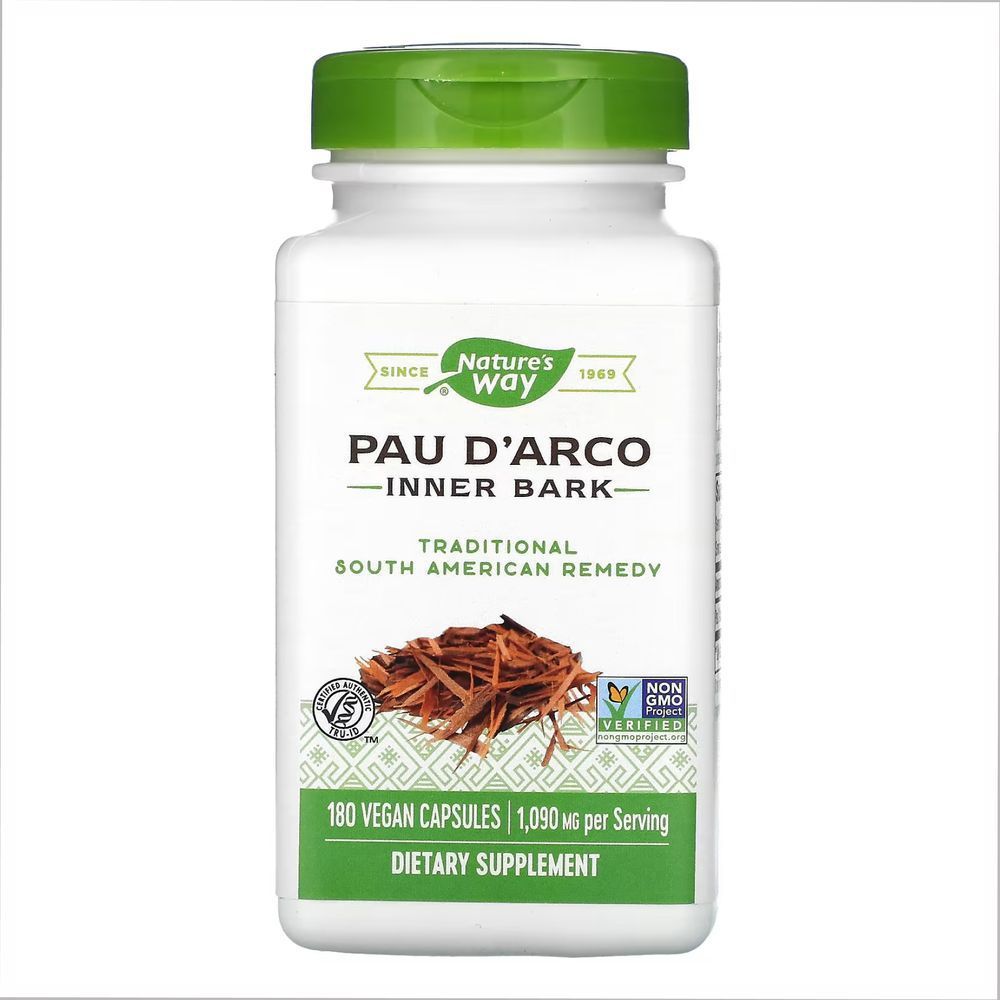 (20.02 Ожидание) Pau D'Arco Inner Bark - 180 vcaps