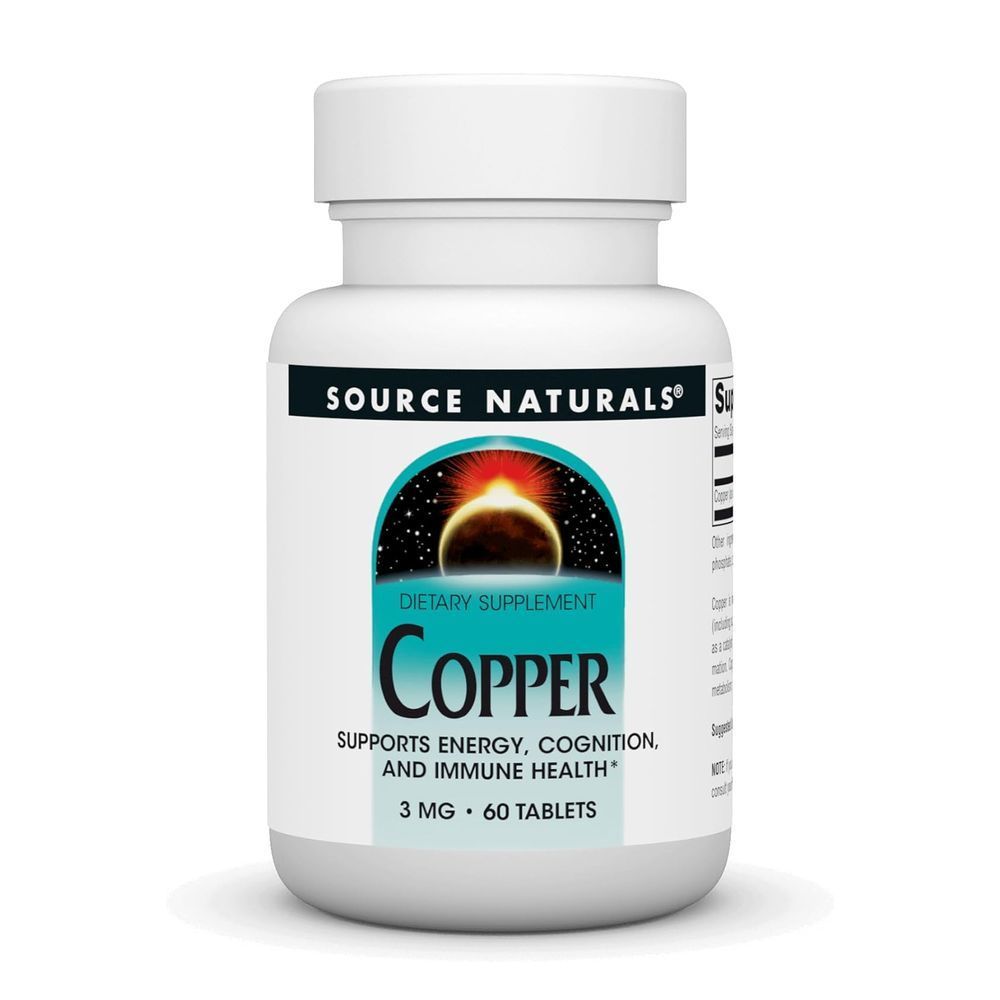 Copper 3mg - 60 caps