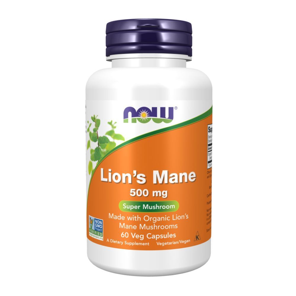 Lion's Mane 500mg - 60 vcaps (Повреждена этикетка)