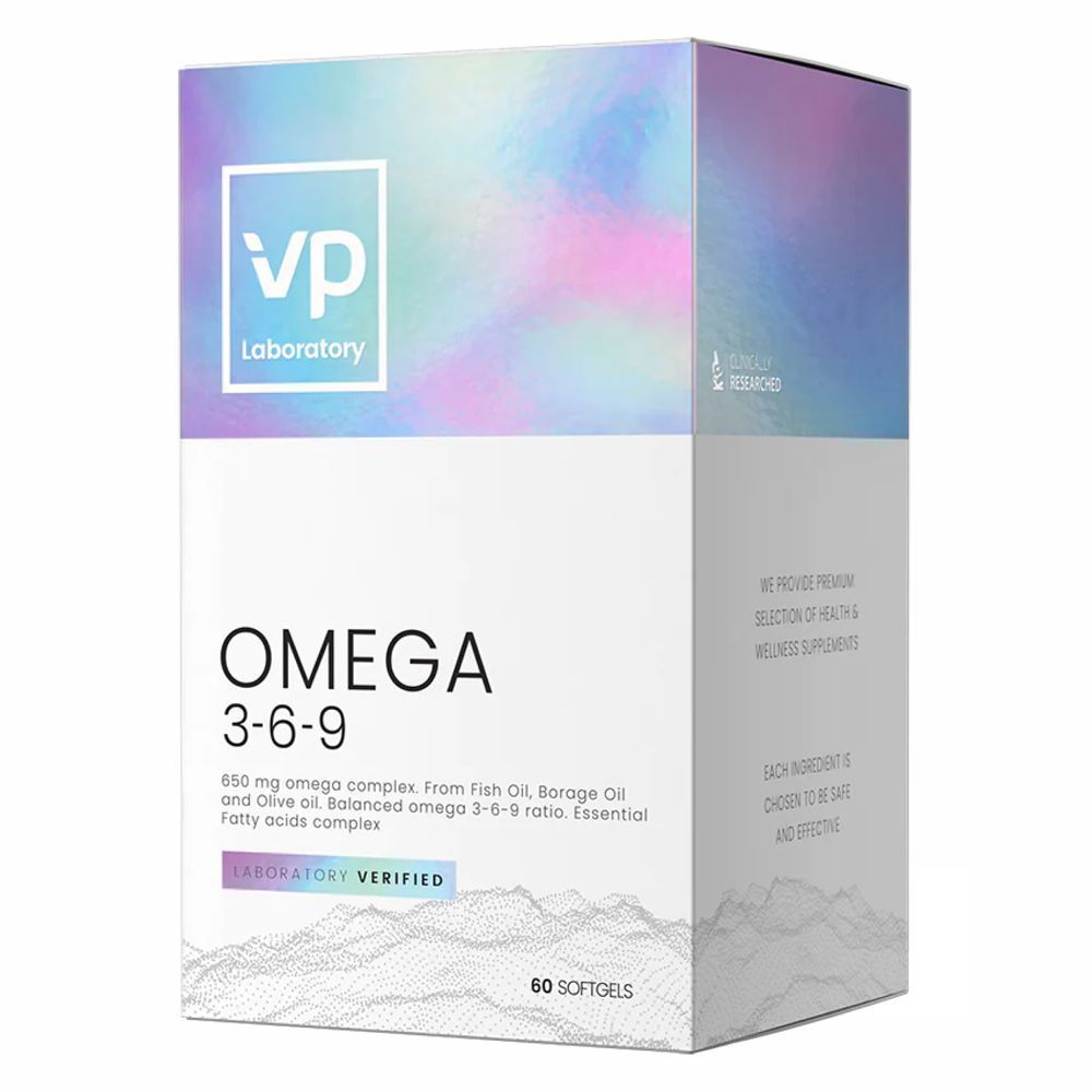 Omega 3-6-9 - 60 caps (Повреждена банка)