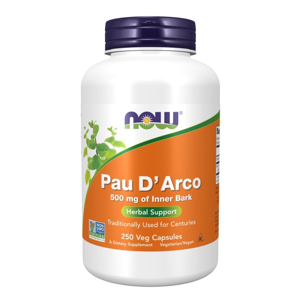 Pau D' Arco 500mg - 250 vcaps (Повреждена банка)