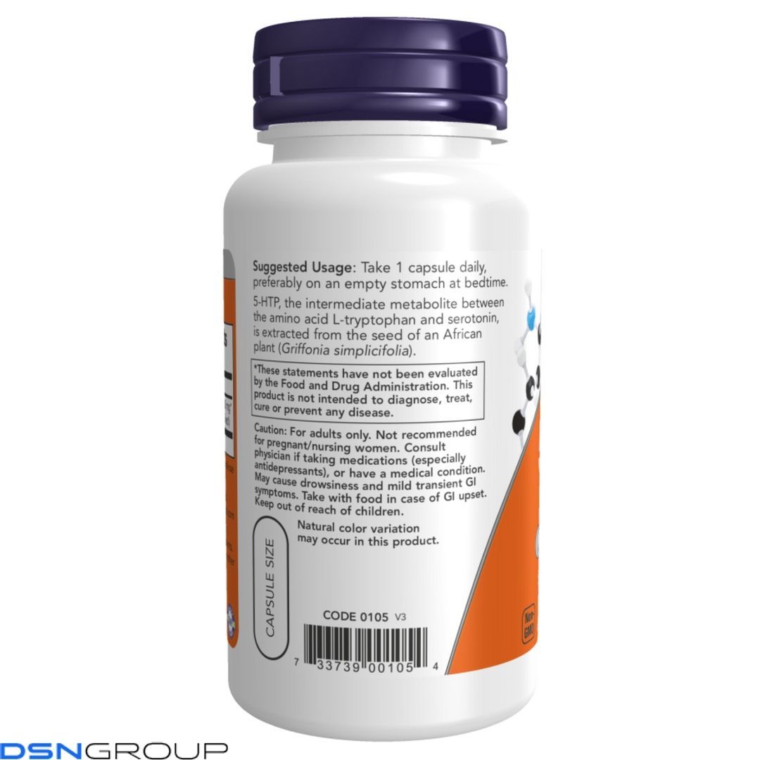(12.02 Ожидание) 5-HTP 100mg - 120 vcaps