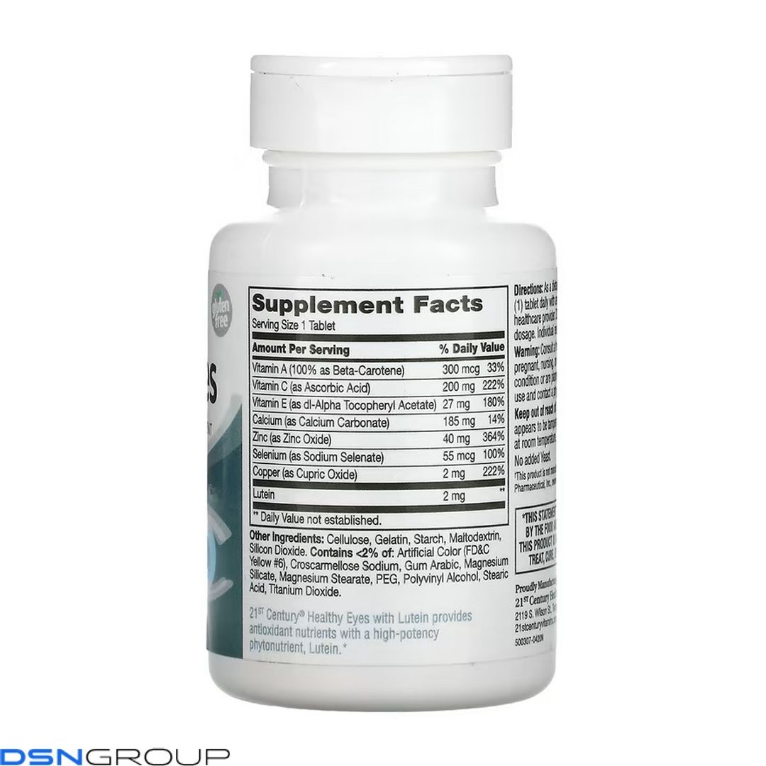 Healthy Eyes with Lutein - 60 tabs
