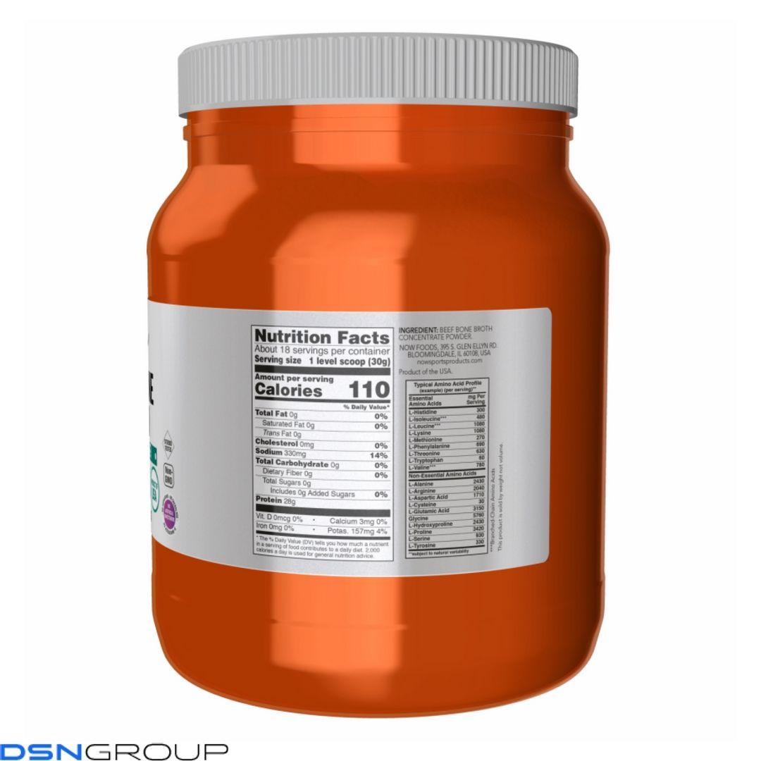 Beef Bone Broth Pwd - 1.2 lbs