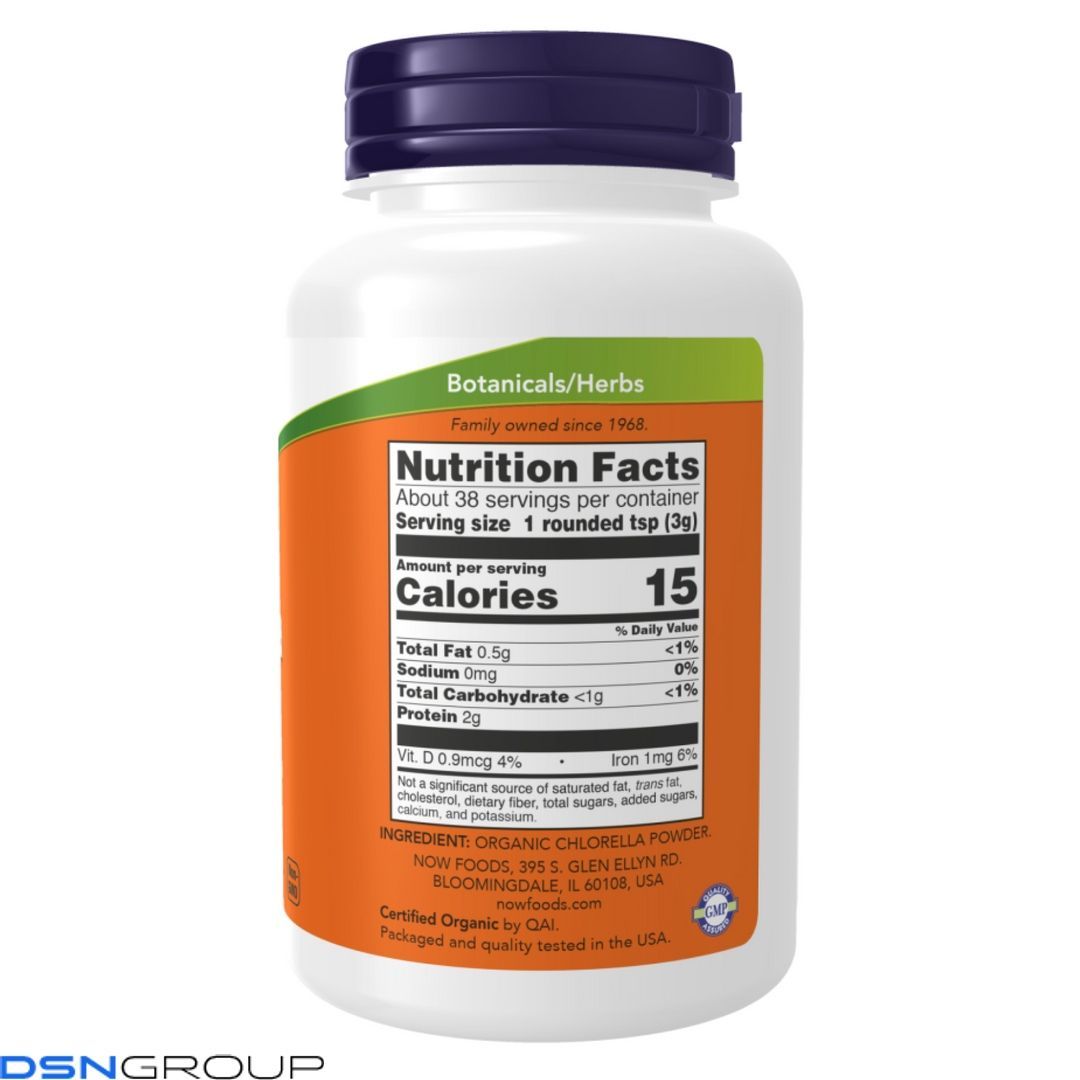 Organic Chlorella Pure Powder - 113g