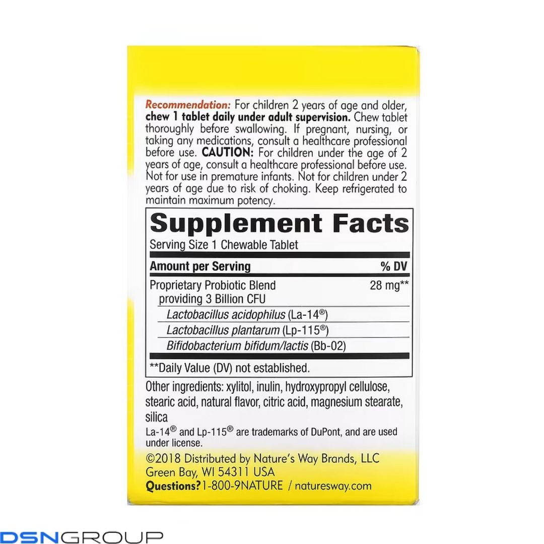 Kids Primadophilus - 30 tabs Orange 2023-10-2175 фото Kids Primadophilus - 30 tabs Orange