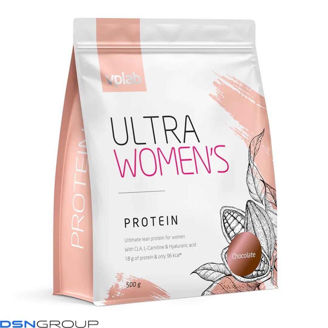 Ultra Women`s Protein - 500g Chocolate (Повреждена упаковка) 2022-10-0639 фото Ultra Women`s Protein - 500g Chocolate (Повреждена упаковка)