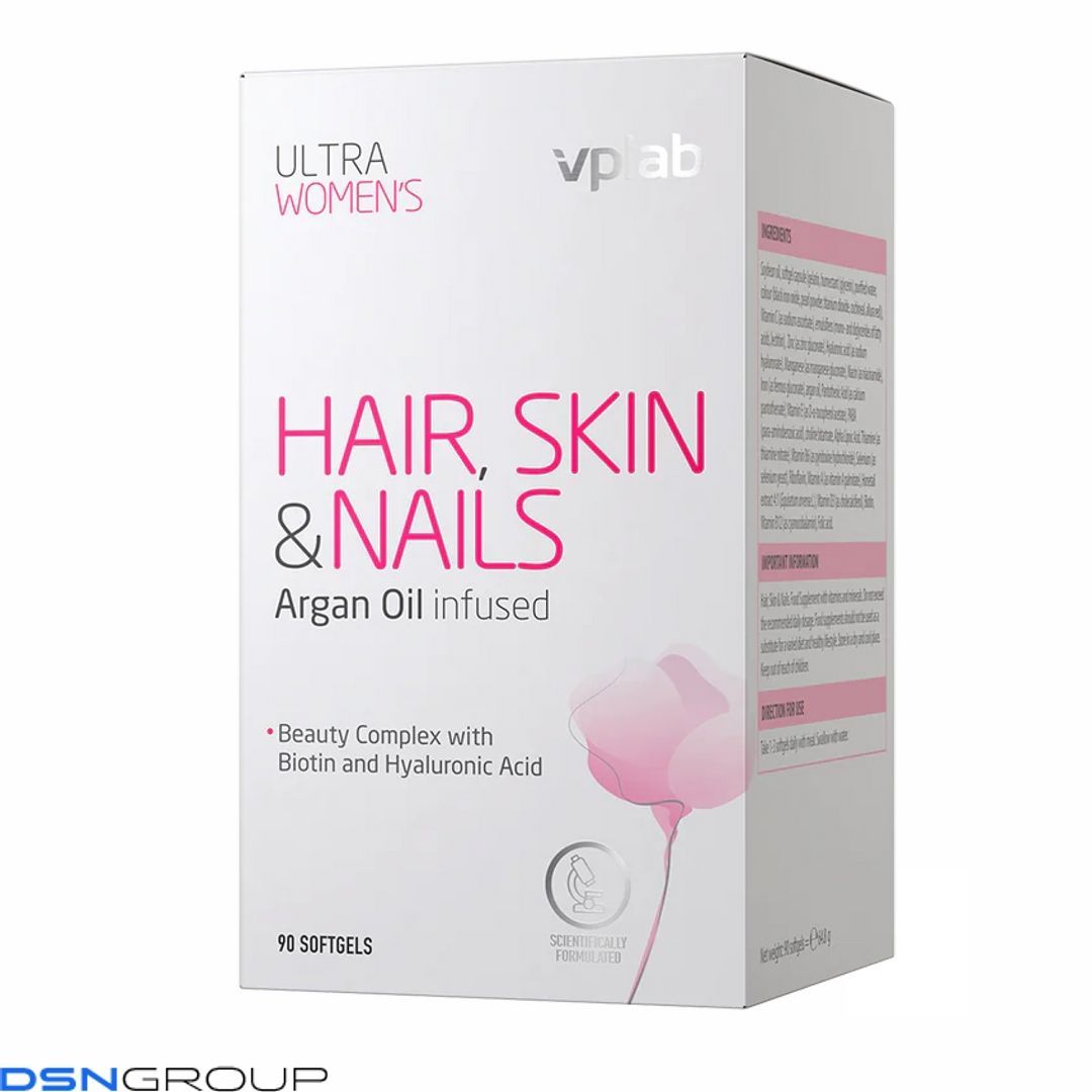 Ultra Women's Hair, Skin & Nails - 90 softgels 2022-10-0495 фото Ultra Women's Hair, Skin & Nails - 90 softgels
