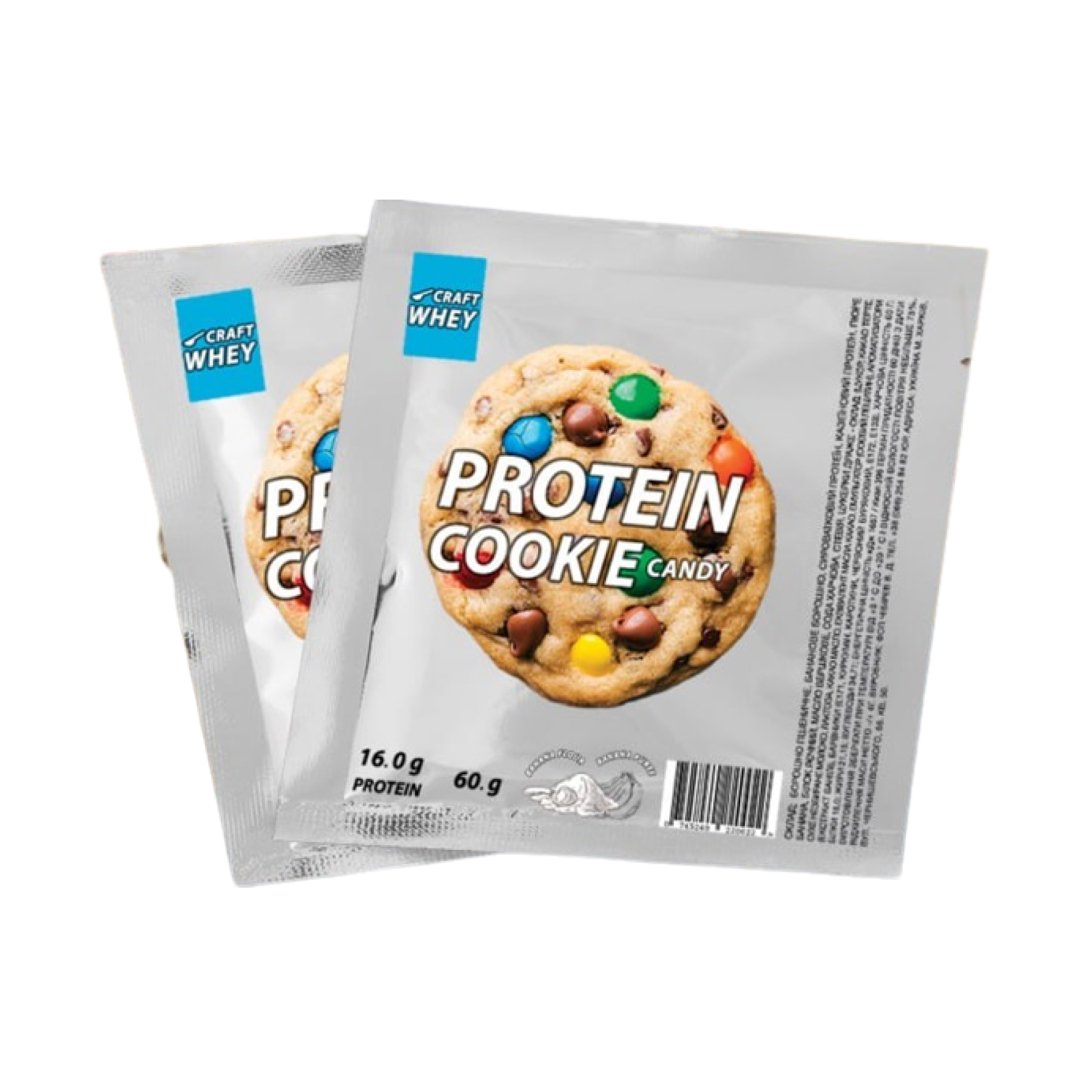 Протеїнове печиво Craft Whey Protein Cookie, смак Candy, 60 г