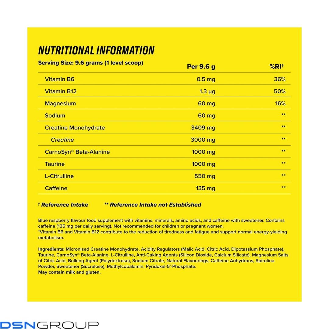 C4 Sport Pre-workout - 288g Ice Blue Raspberry