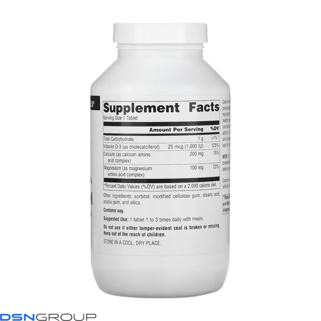 Calcium & Magnesium 300mg - 250 tabs 2023-10-4322 фото Calcium & Magnesium 300mg - 250 tabs