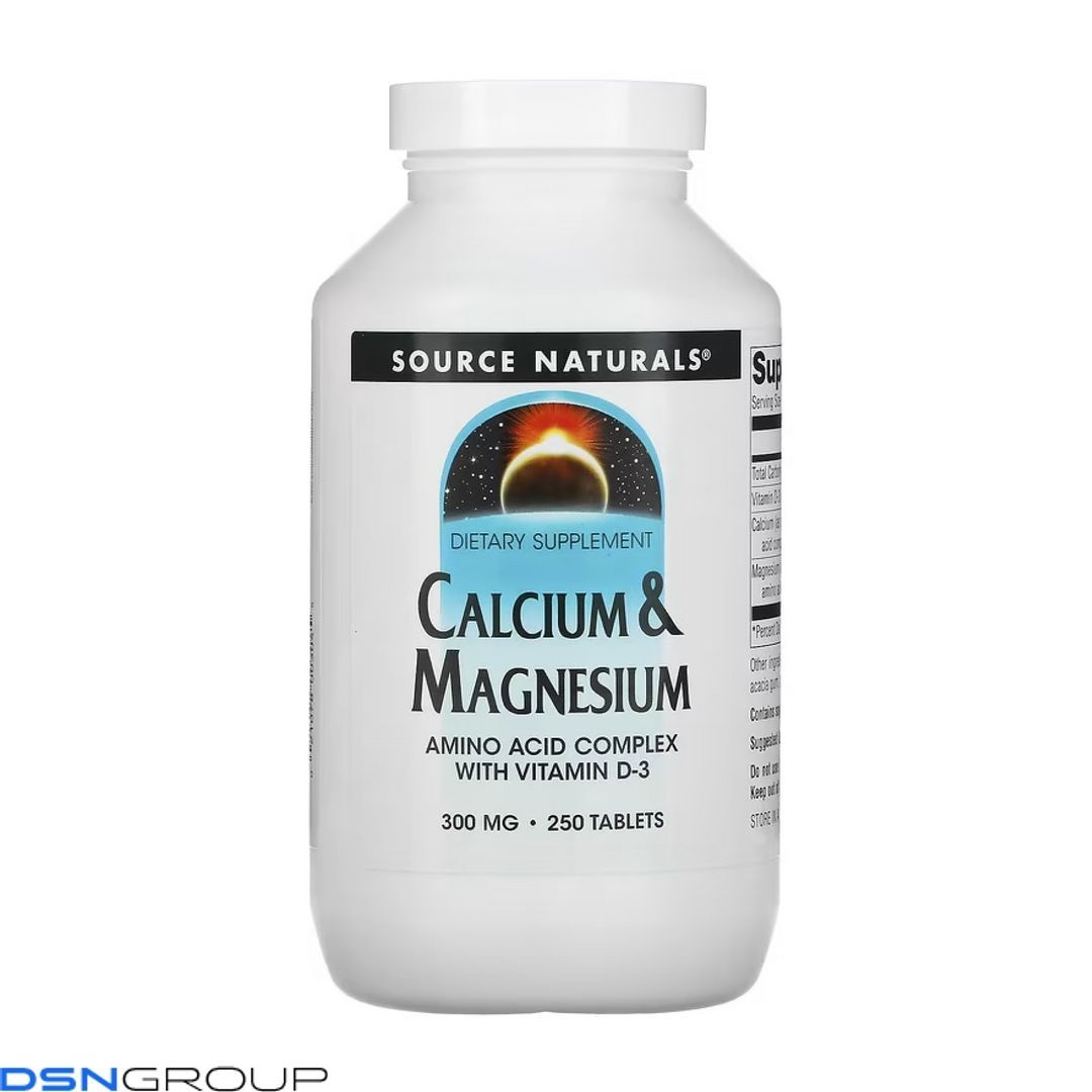 Calcium & Magnesium 300mg - 250 tabs 2023-10-4322 фото Calcium & Magnesium 300mg - 250 tabs