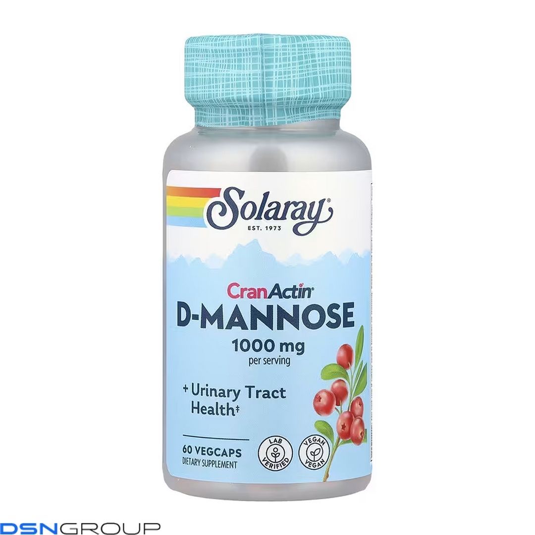CranActin D-Mannose 1000mg - 60 vcaps