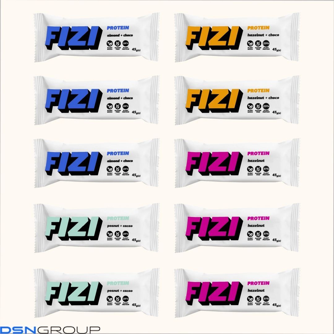 FIZI Protein Box - 10x45g (Пошкоджена упаковка)