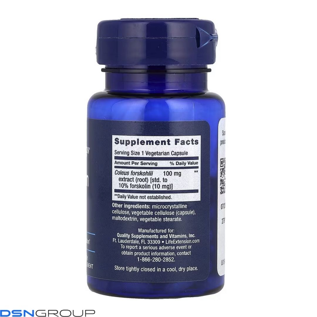 Forskolin 10 mg - 60 vcaps
