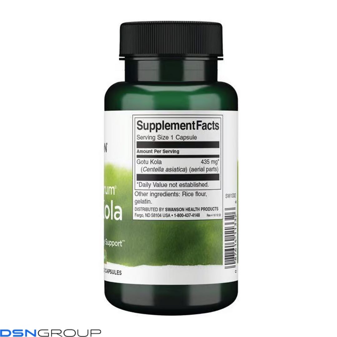 Full Spectrum Gotu Kola 435mg - 60 caps