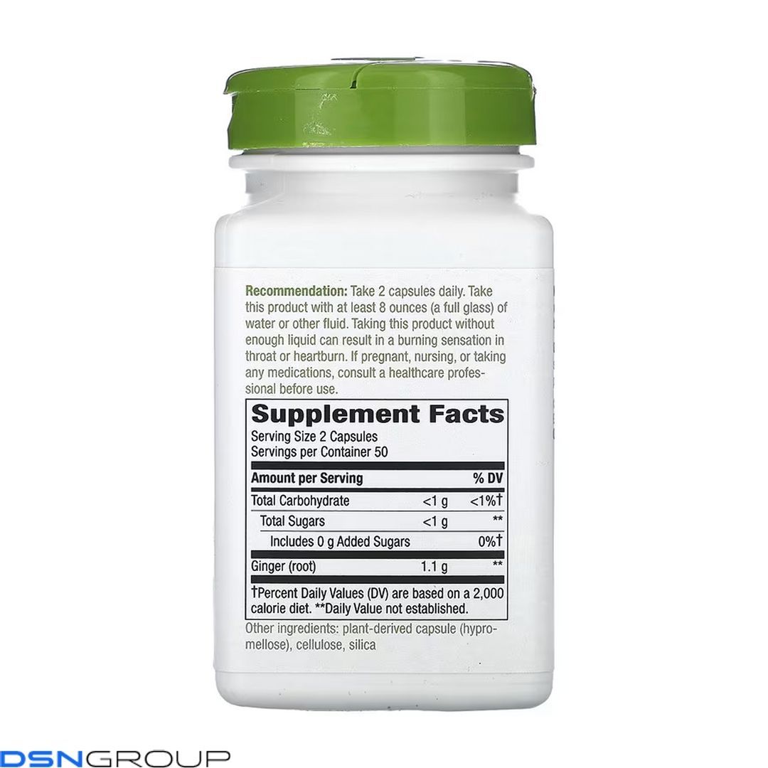Ginger Root - 100 vcaps