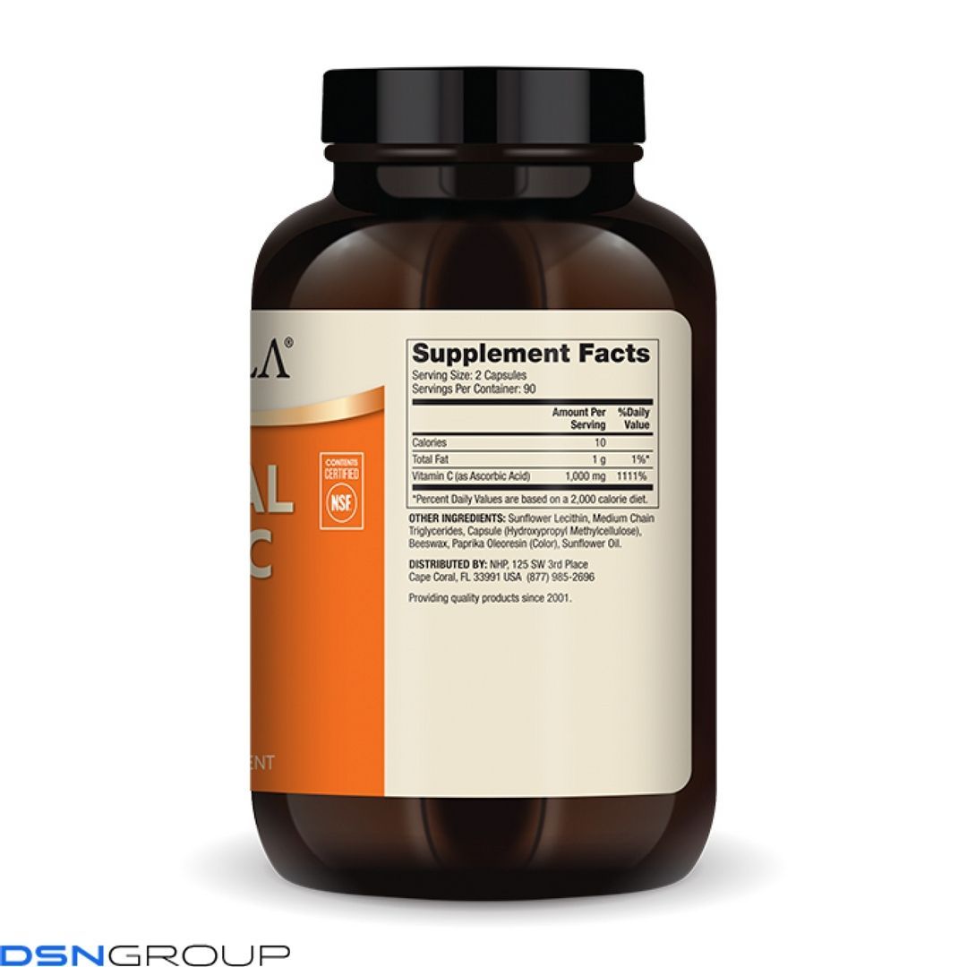 Liposomal Vitamin C - 180 caps 2023-10-3945 фото Liposomal Vitamin C - 180 caps