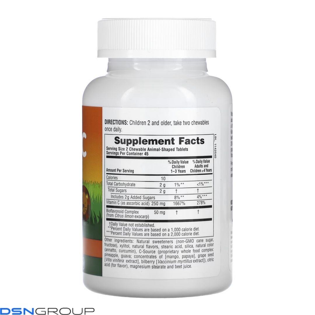 Kids Vit C Chewable - 90 tabs
