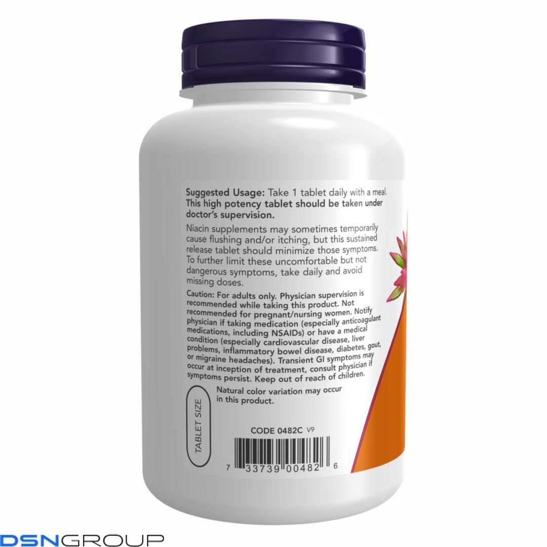 Niacin 500mg - 250 tabs