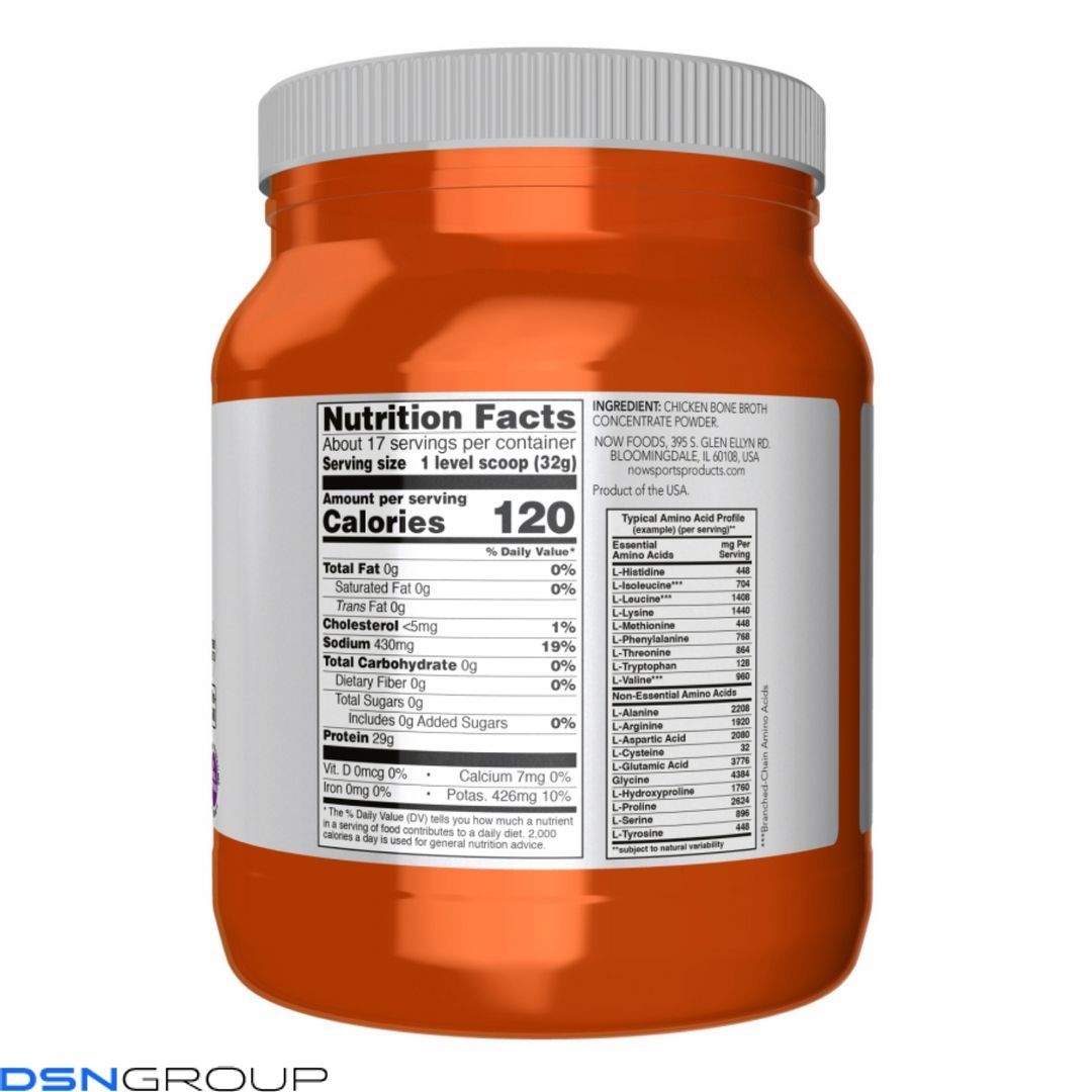 Chicken Bone Broth Pwd - 1.2 lbs