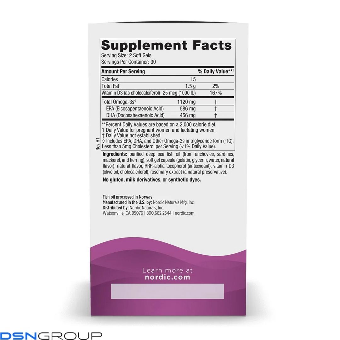 Postnatal Omega-3 - 60 softgels 2023-10-5966 фото Postnatal Omega-3 - 60 softgels