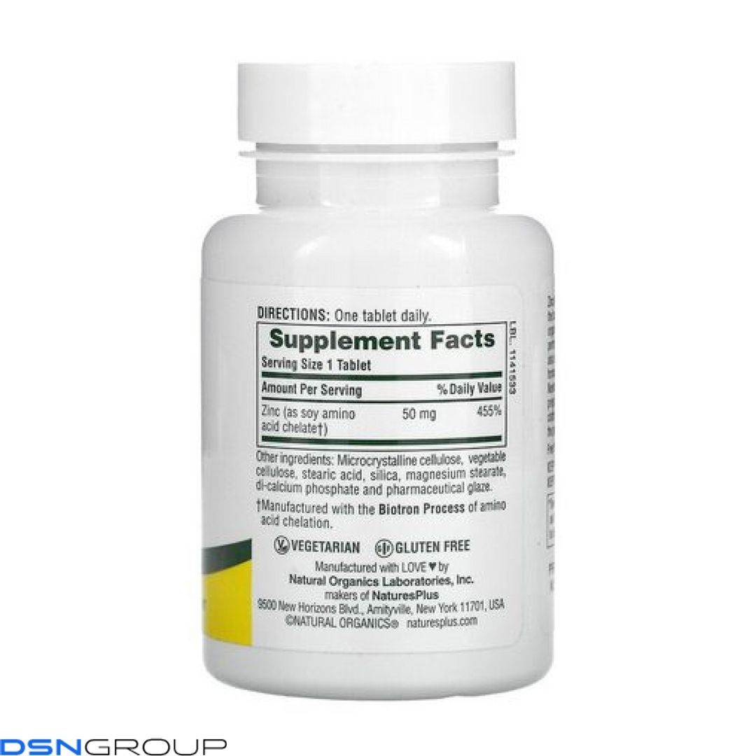 Zinc 50mg - 90 tabs