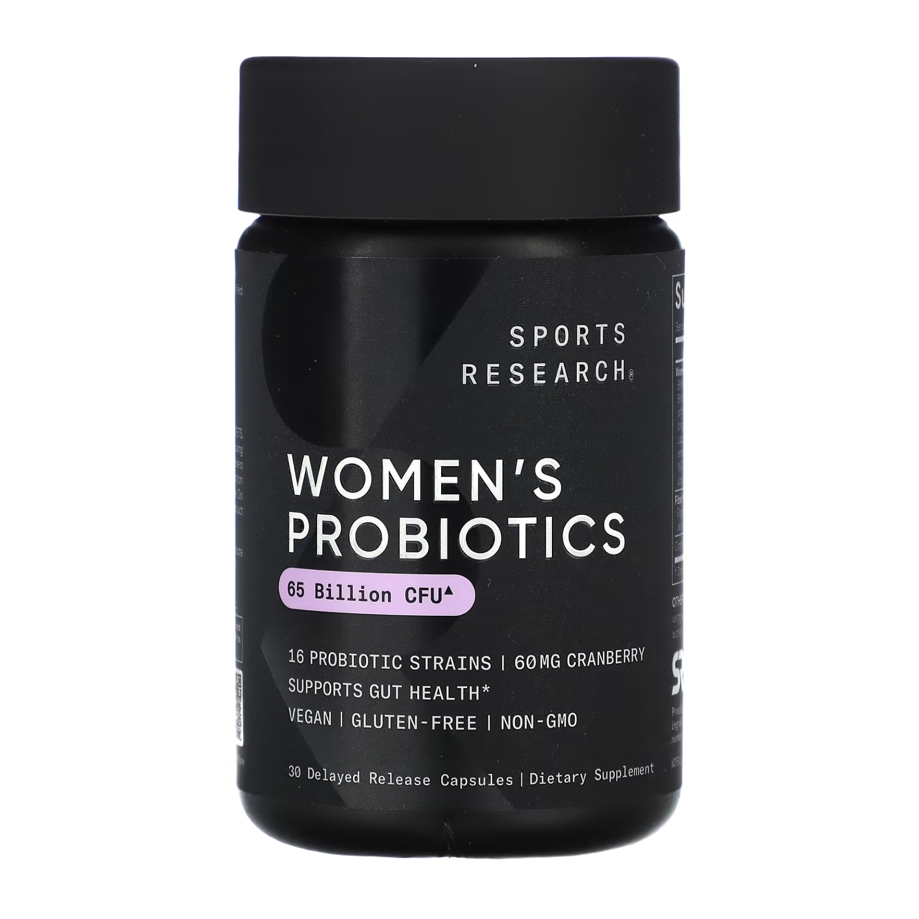 Пробіотик для жінок Daily Women's Probiotics 65 млрд КУО, 30 веге-капсул, Sport Research